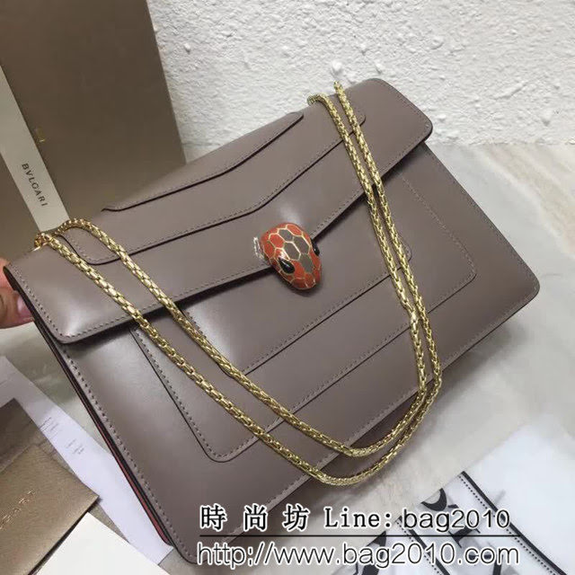 BVLGARI寶格麗 升級版進口牛皮 時尚百搭 單肩斜挎包 35106 FYD1148